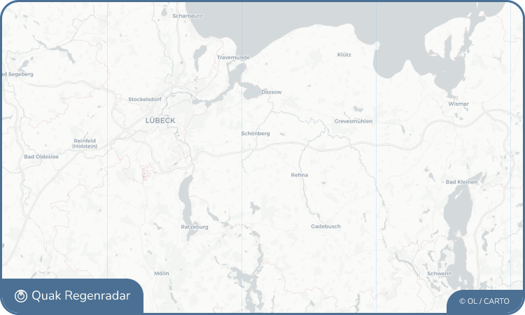 Regenradar-Widget für Torisdorf
