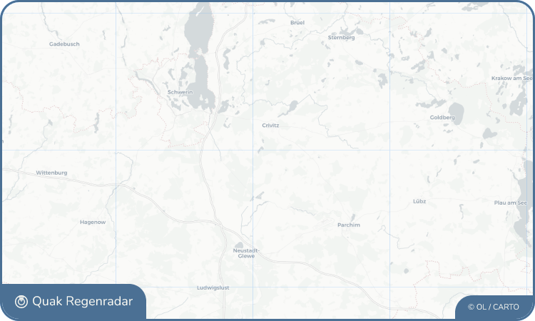 Regenradar-Widget für Tramm