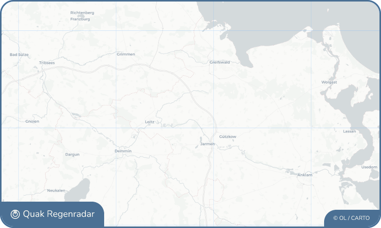 Regenradar-Widget für Trissow