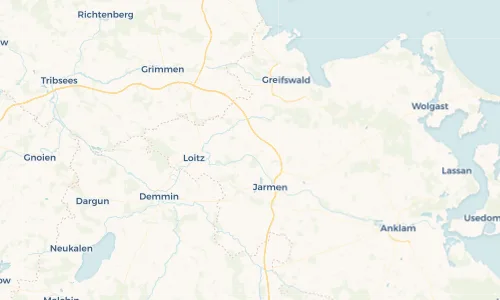 Regenradar Vorschaubild - Aktuelle Niederschläge in Trissow und Umgebung