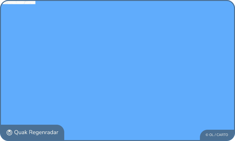 Regenradar-Widget für Tützpatz