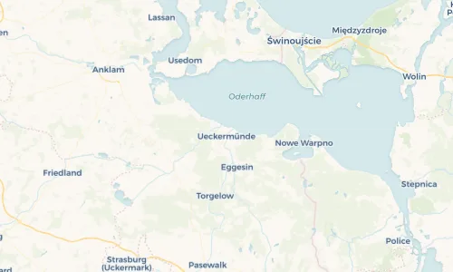 Regenradar Vorschaubild - Aktuelle Niederschläge in Ueckermünde und Umgebung