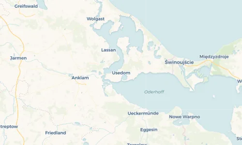Regenradar Vorschaubild - Aktuelle Niederschläge in Usedom und Umgebung