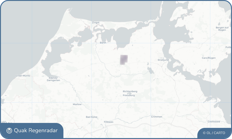 Regenradar-Widget für Velgast