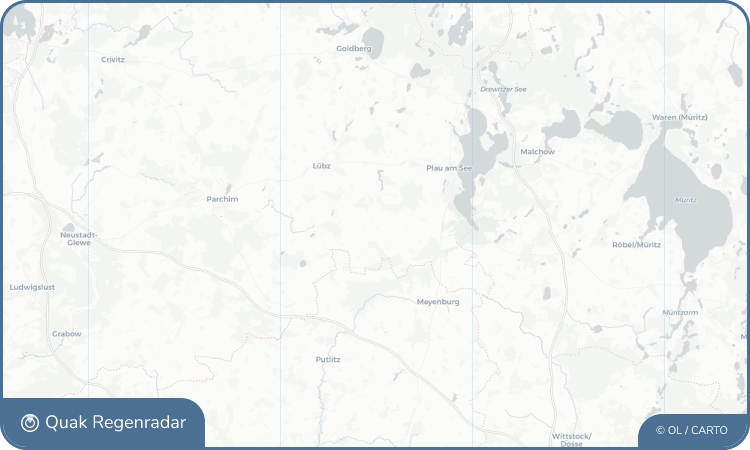 Regenradar-Widget für Vietlübbe