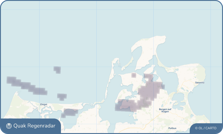 Quak Regenradar-Widget Vitte