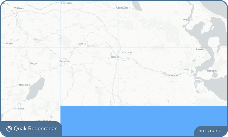 Regenradar-Widget für Völschow