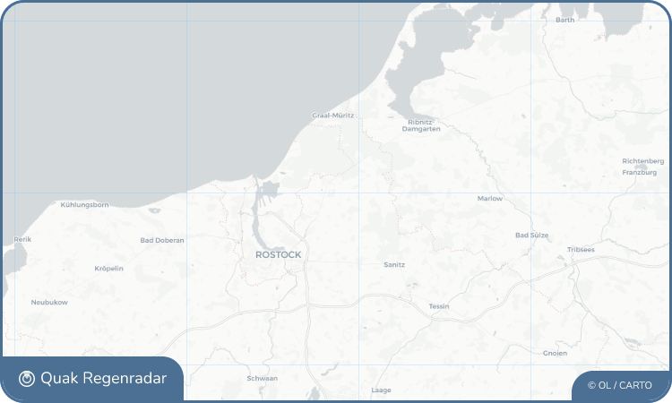 Regenradar-Widget für Volkenshagen