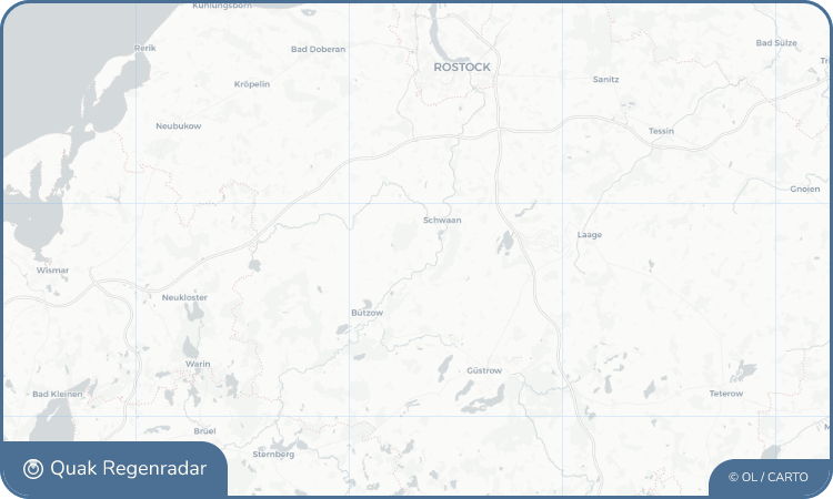 Regenradar-Widget für Vorbeck
