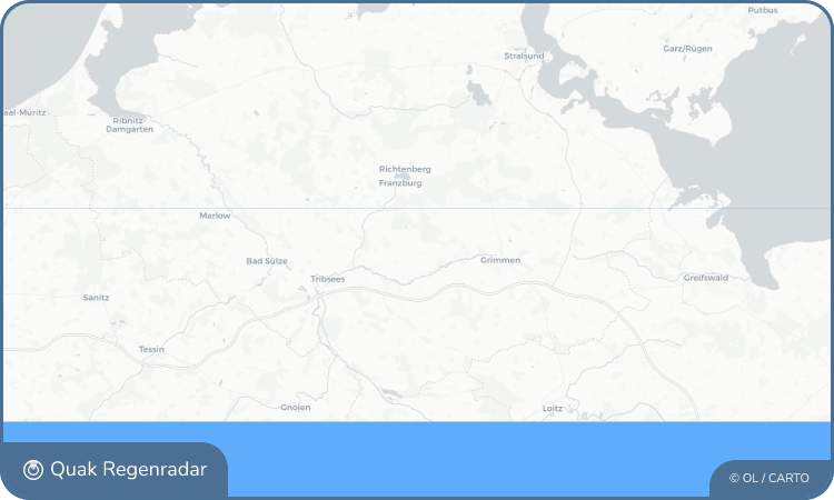Regenradar-Widget für Vorland