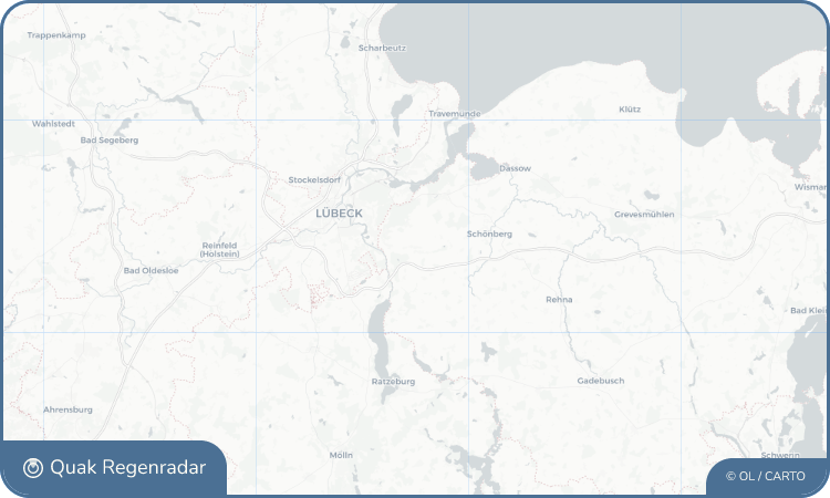 Regenradar-Widget für Wahrsow
