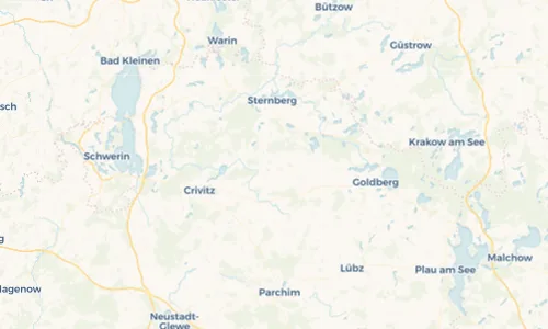 Regenradar Vorschaubild - Aktuelle Niederschläge in Wamckow und Umgebung