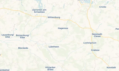 Regenradar Vorschaubild - Aktuelle Niederschläge in Warlitz und Umgebung