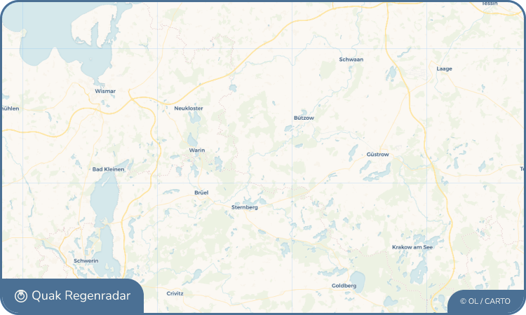 Quak Regenradar-Widget Warnow