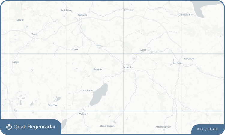 Regenradar-Widget für Warrenzin