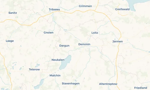 Regenradar Vorschaubild - Aktuelle Niederschläge in Warrenzin und Umgebung