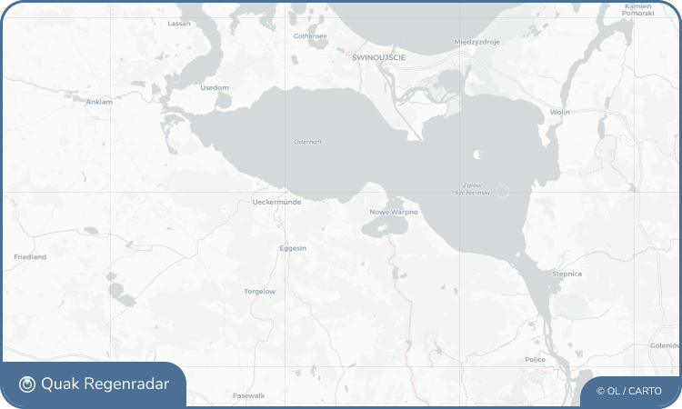 Regenradar-Widget für Warsin