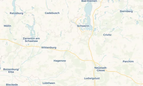 Regenradar Vorschaubild - Aktuelle Niederschläge in Warsow und Umgebung