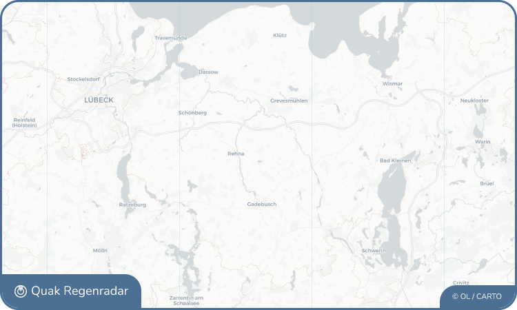 Regenradar-Widget für Wedendorf