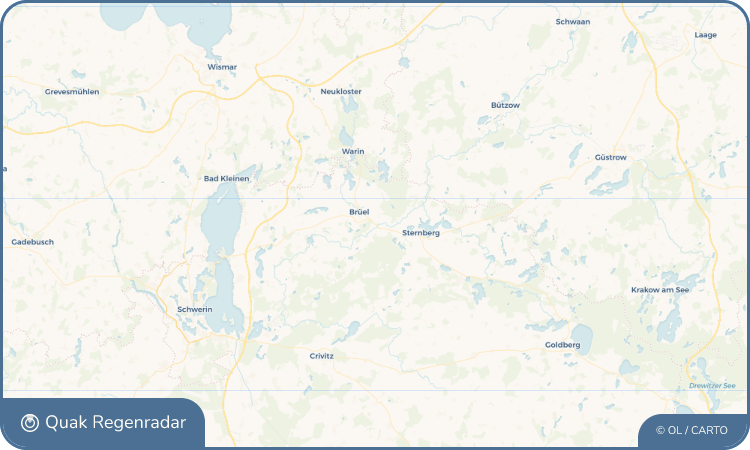 Quak Regenradar-Widget Weitendorf