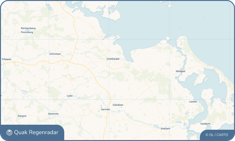 Quak Regenradar-Widget Weitenhagen
