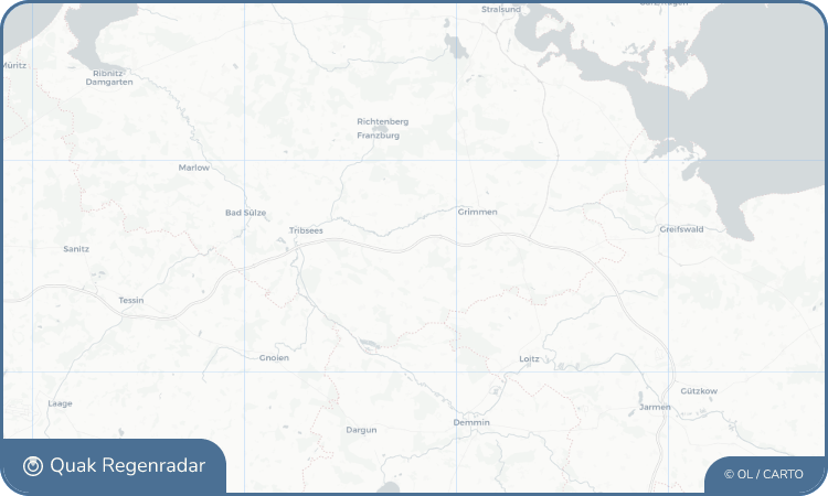 Regenradar-Widget für Wendisch Baggendorf