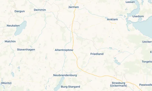 Regenradar Vorschaubild - Aktuelle Niederschläge in Werder und Umgebung