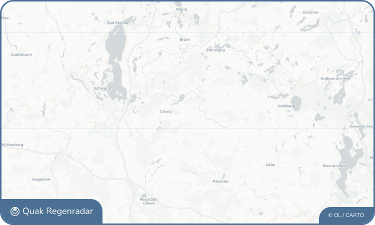 Regenradar-Widget für Wessin