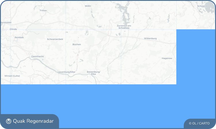 Regenradar-Widget für Wiebendorf