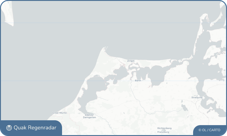 Regenradar-Widget für Wieck auf dem Darß