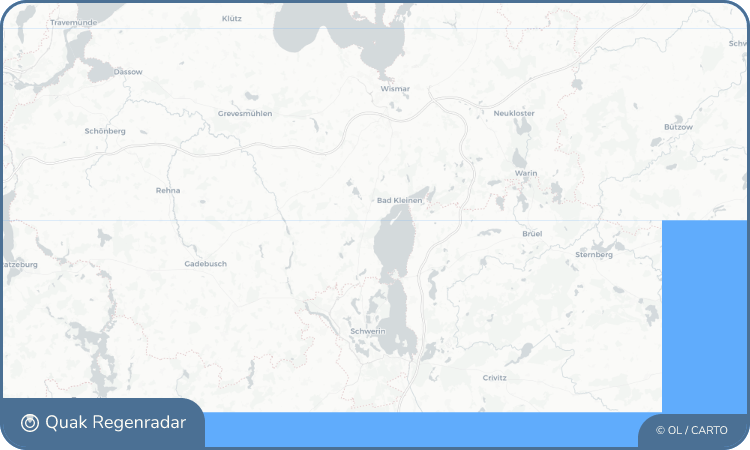 Regenradar-Widget für Wiligrad
