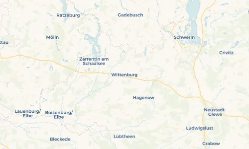 Regenradar Vorschaubild - Aktuelle Niederschläge in Wittenburg und Umgebung