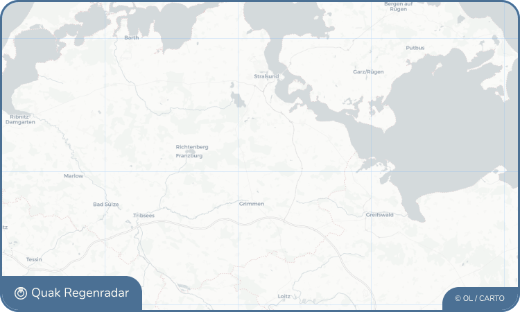 Regenradar-Widget für Wittenhagen