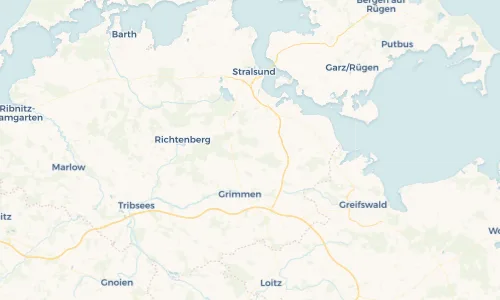 Regenradar Vorschaubild - Aktuelle Niederschläge in Wittenhagen und Umgebung