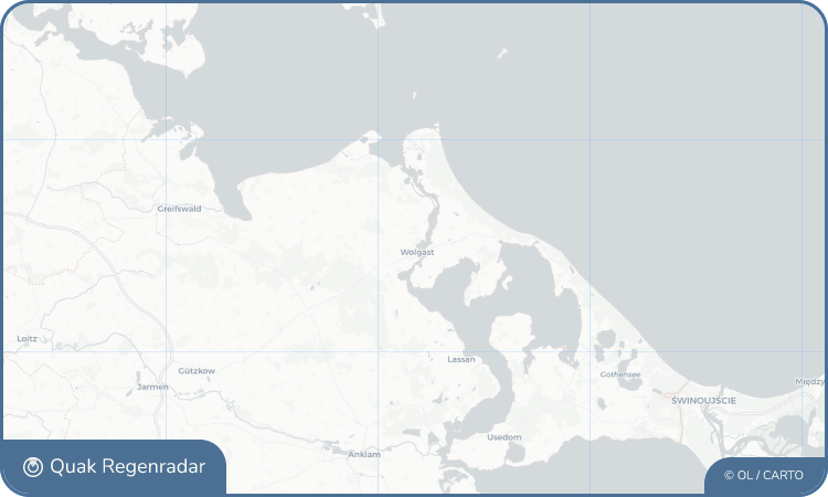 Regenradar-Widget für Wolgast