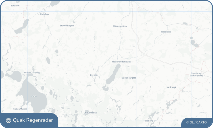 Regenradar-Widget für Wulkenzin