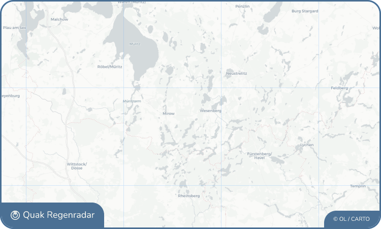 Regenradar-Widget für Zirtow