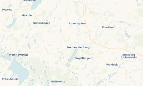 Regenradar Vorschaubild - Aktuelle Niederschläge in Zirzow und Umgebung