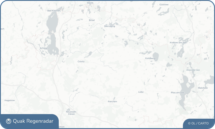 Regenradar-Widget für Zölkow