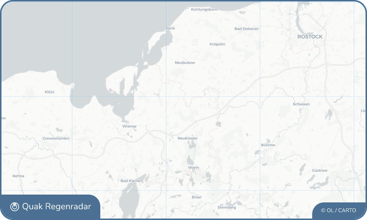 Regenradar-Widget für Züsow
