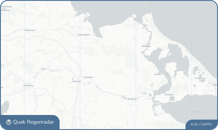 Regenradar-Widget für Züssow