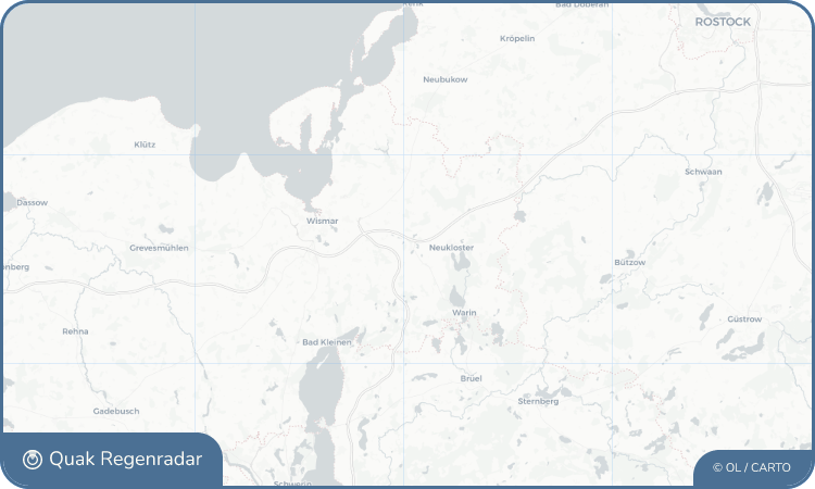 Regenradar-Widget für Zurow