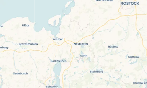 Regenradar Vorschaubild - Aktuelle Niederschläge in Zurow und Umgebung