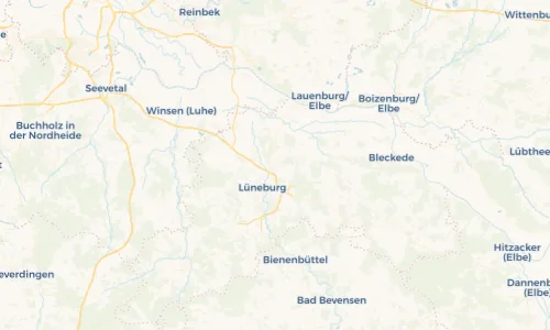 Regenradar Vorschaubild - Aktuelle Niederschläge in Adendorf und Umgebung