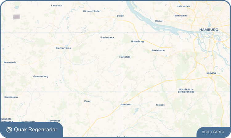 Regenradar-Widget für Ahlerstedt