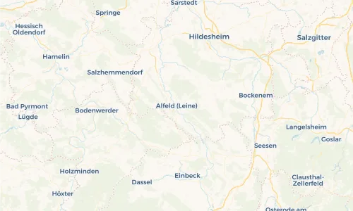 Regenradar Vorschaubild - Aktuelle Niederschläge in Alfeld (Leine) und Umgebung