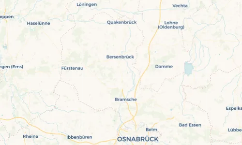 Regenradar Vorschaubild - Aktuelle Niederschläge in Alfhausen und Umgebung