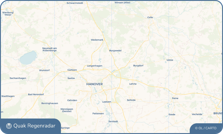Quak Regenradar-Widget Altwarmbüchen