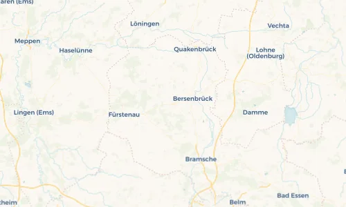 Regenradar Vorschaubild - Aktuelle Niederschläge in Ankum und Umgebung