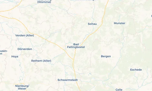 Regenradar Vorschaubild - Aktuelle Niederschläge in Bad Fallingbostel und Umgebung